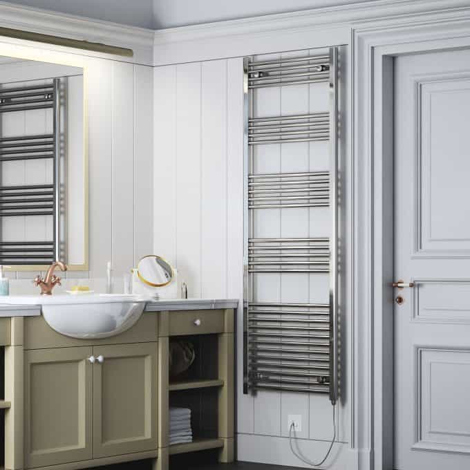 Bathroom towel rail